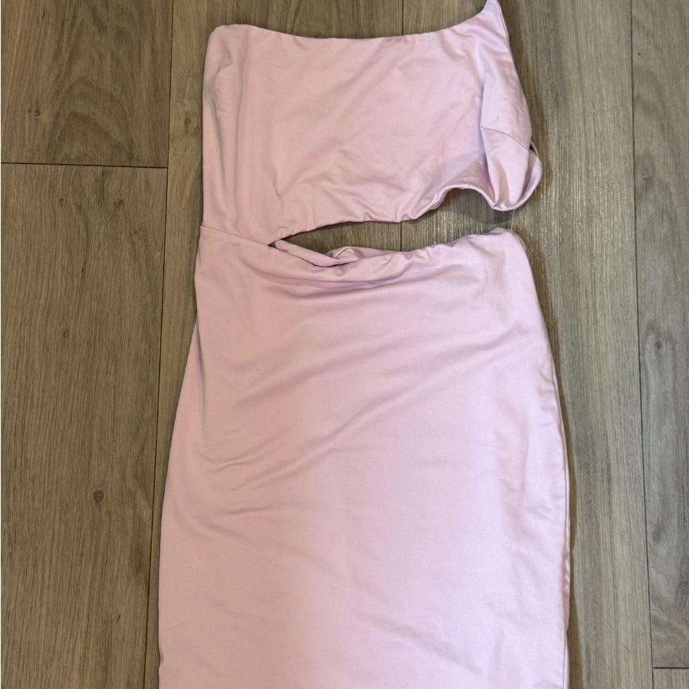 Princess Polly Pink One-Shoulder Dress